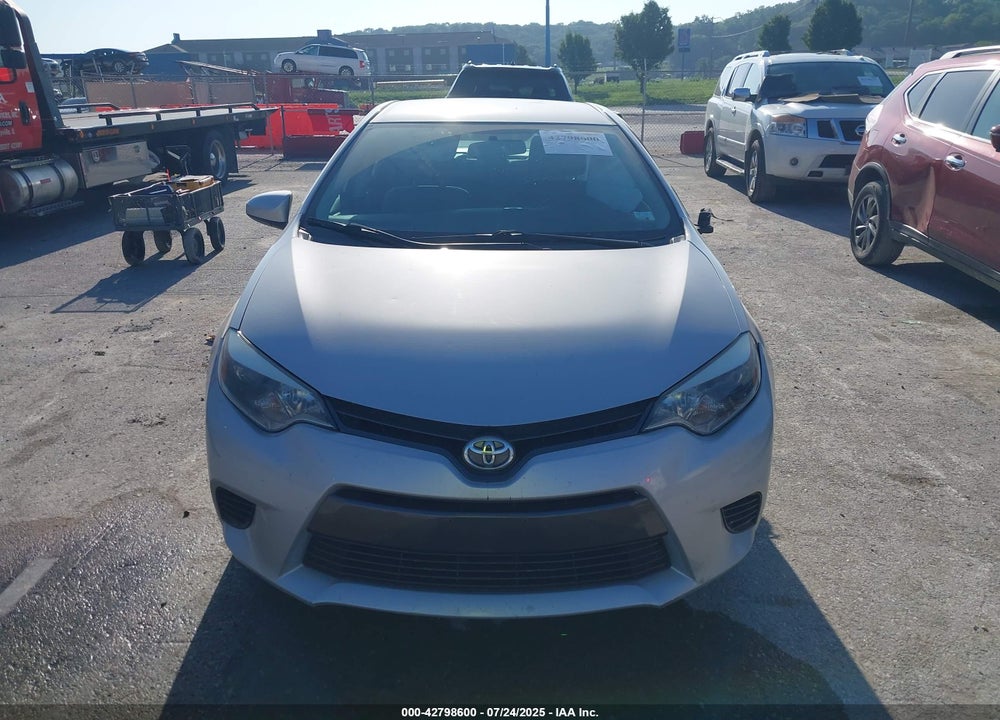 2016 TOYOTA COROLLA VIN: 2T1BURHEXGC481800