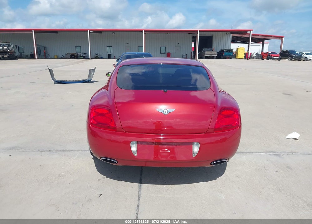 2005 BENTLEY CONTINENTAL GT VIN: SCBCR63W85C029910