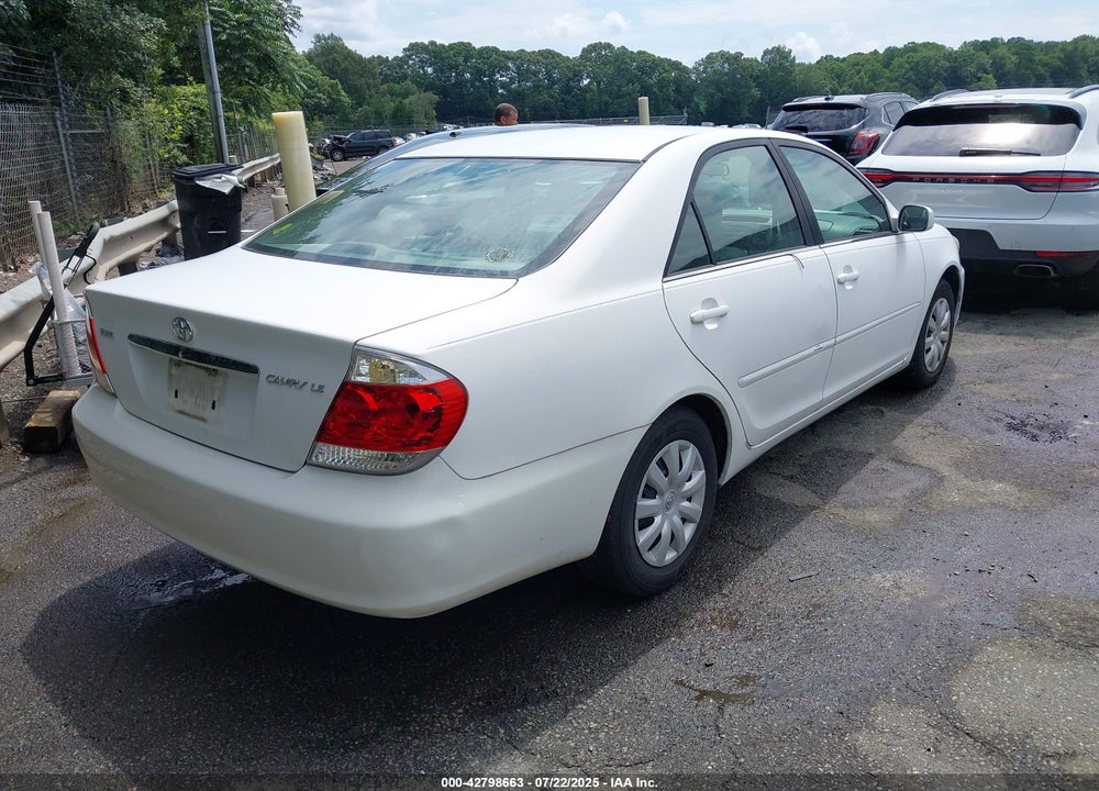 2005 TOYOTA CAMRY VIN: 4T1BE32K65U571787