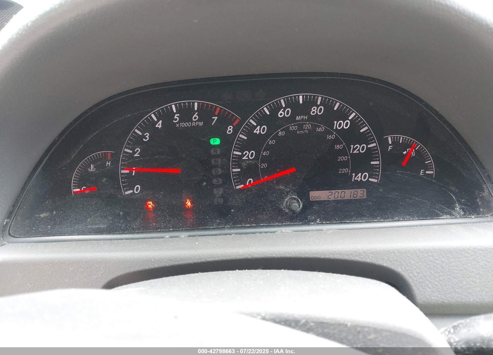 2005 TOYOTA CAMRY VIN: 4T1BE32K65U571787