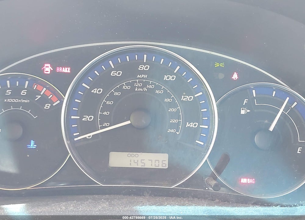 2011 SUBARU FORESTER VIN: JF2SHADC1BG753804