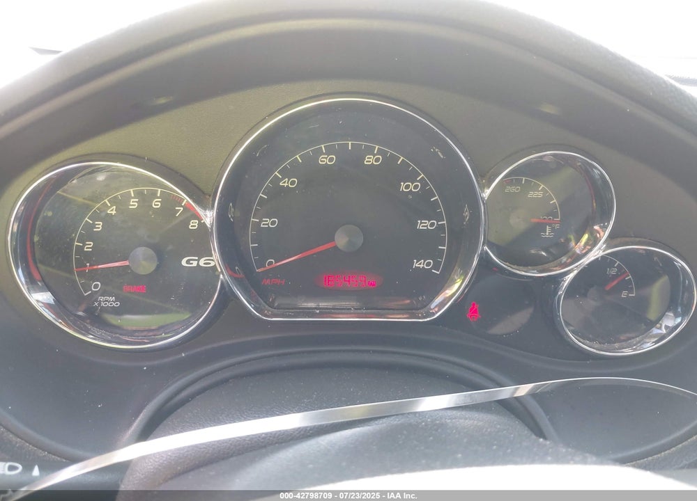 2008 PONTIAC G6 VIN: 1G2ZG57B084109526