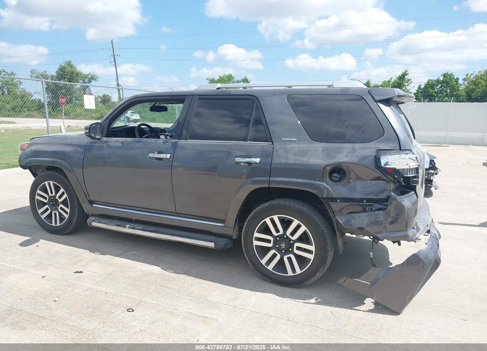2019 TOYOTA 4RUNNER VIN: JTEZU5JR6K5208679