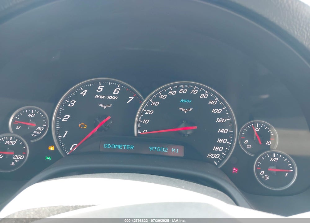 2012 CHEVROLET CORVETTE VIN: 1G1YG2DWXC5108795