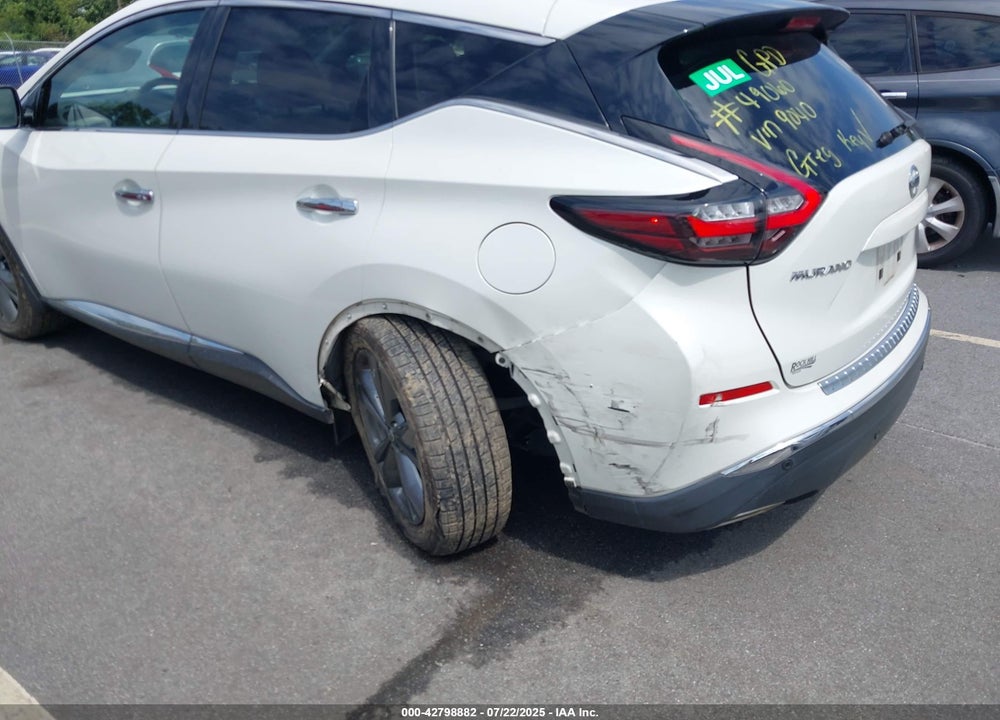 2019 NISSAN MURANO VIN: 5N1AZ2MSXKN139040