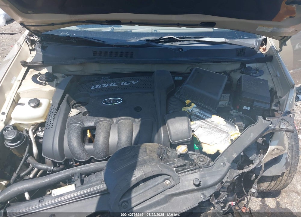 2007 KIA OPTIMA LX VIN: KNAGE123375163667