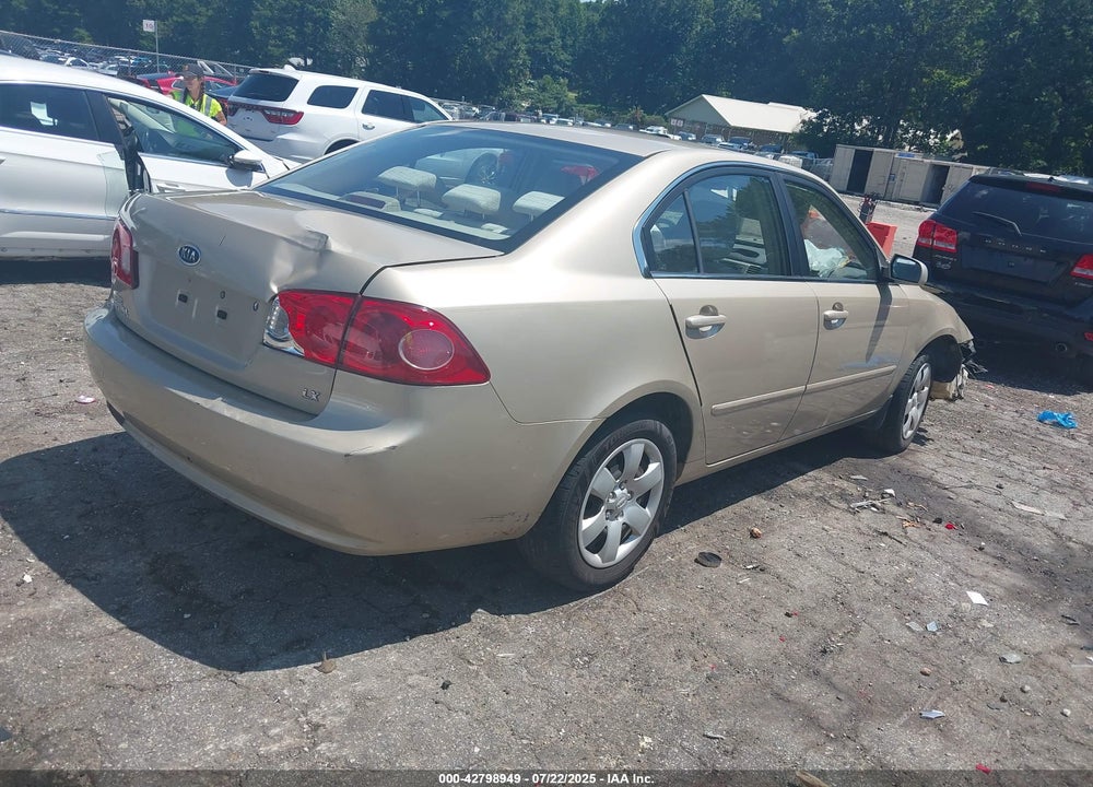 2007 KIA OPTIMA LX VIN: KNAGE123375163667
