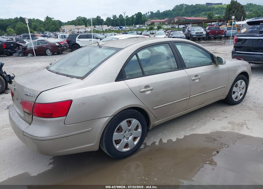 2009 HYUNDAI SONATA GLS VIN: 5NPET46C79H451142