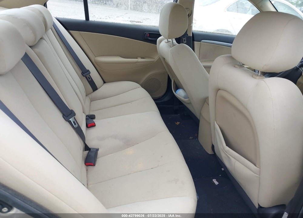 2009 HYUNDAI SONATA GLS VIN: 5NPET46C79H451142
