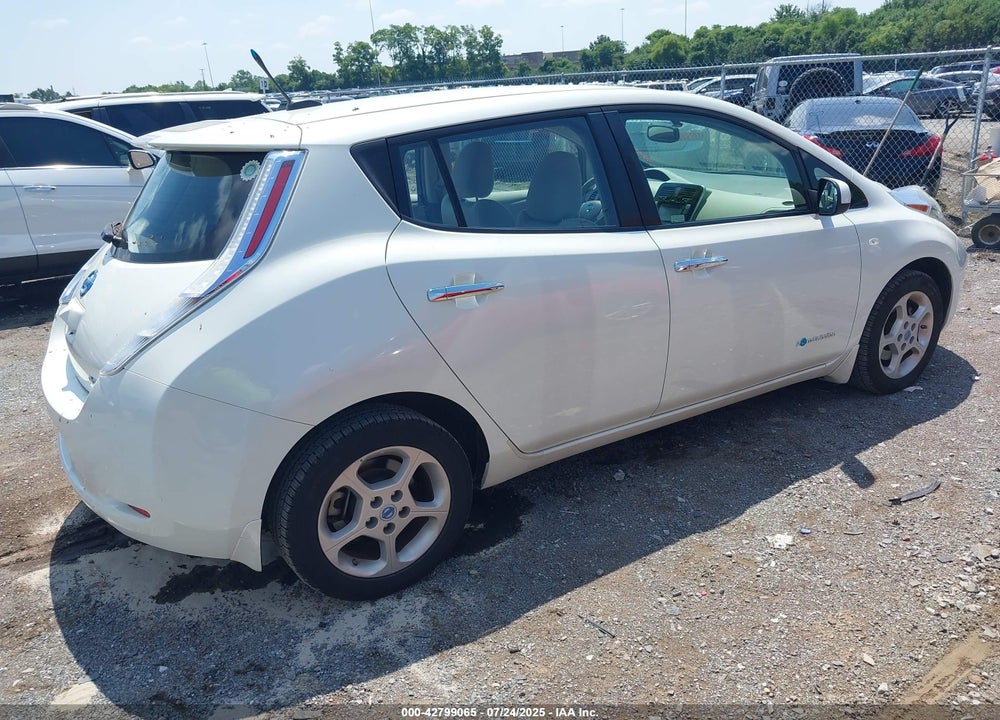 2012 NISSAN LEAF VIN: JN1AZ0CP7CT025633