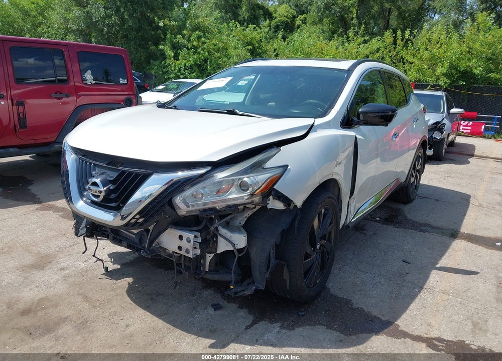 2017 NISSAN MURANO VIN: 5N1AZ2MH5HN142554