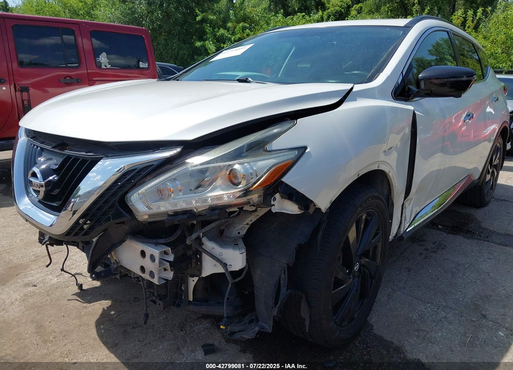 2017 NISSAN MURANO VIN: 5N1AZ2MH5HN142554