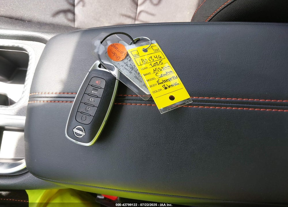 2025 NISSAN SENTRA VIN: 3N1AB8DV4SY305743