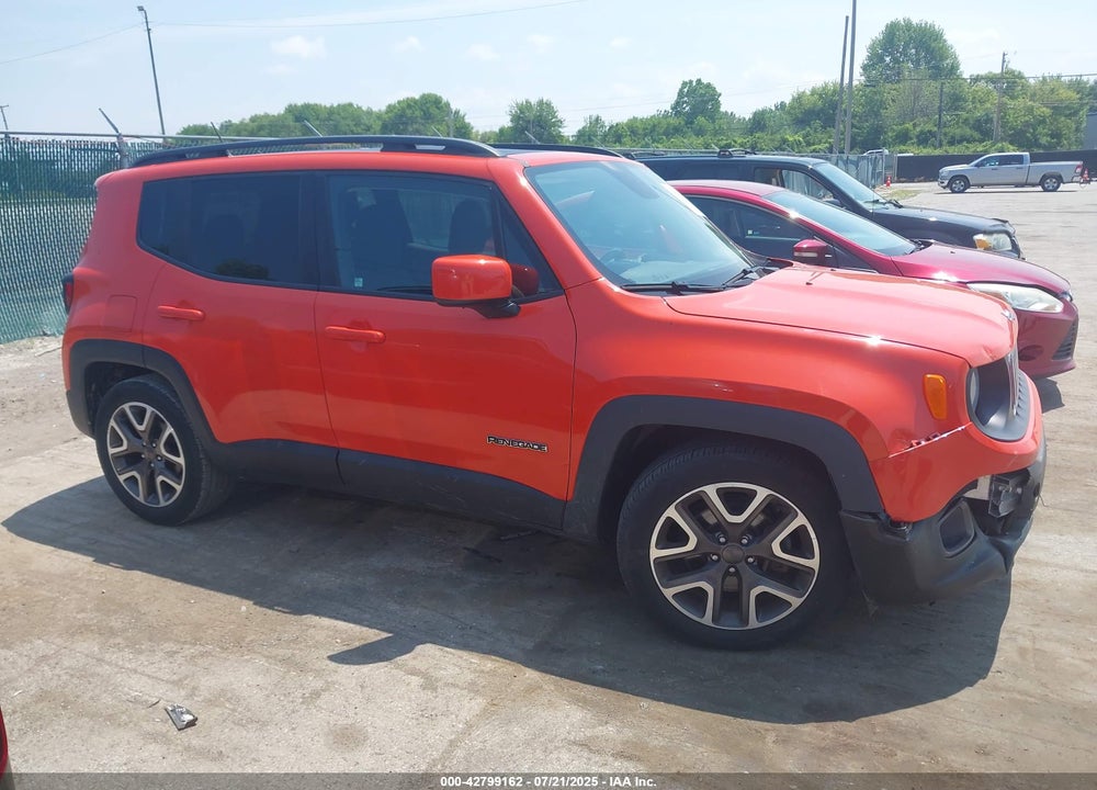 2017 JEEP RENEGADE LATITUDE FWD VIN: ZACCJABB4HPE60718