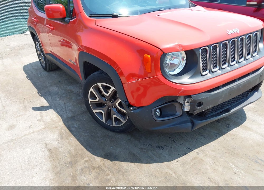 2017 JEEP RENEGADE LATITUDE FWD VIN: ZACCJABB4HPE60718