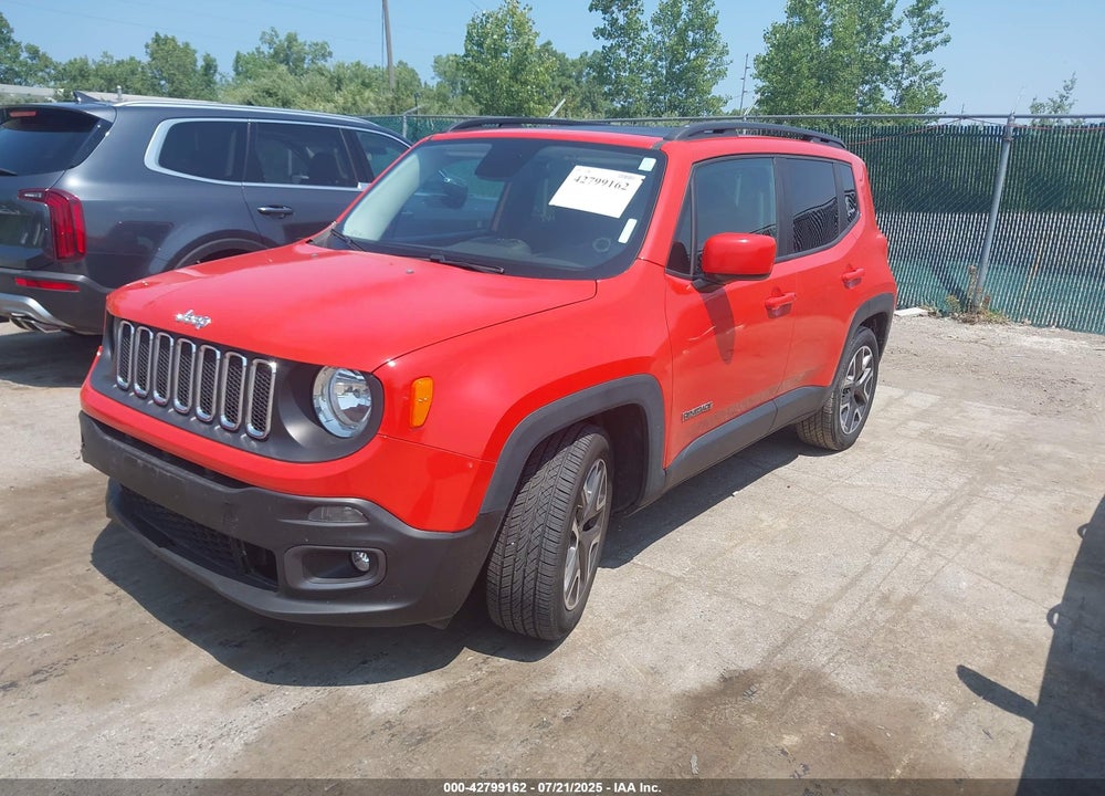 2017 JEEP RENEGADE LATITUDE FWD VIN: ZACCJABB4HPE60718