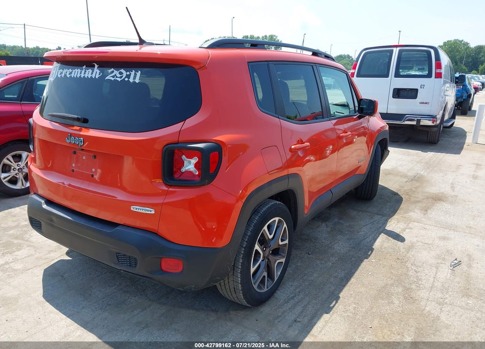2017 JEEP RENEGADE LATITUDE FWD VIN: ZACCJABB4HPE60718