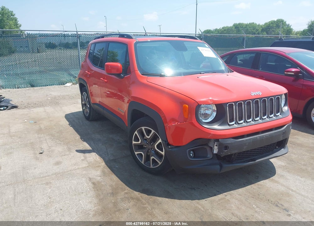 2017 JEEP RENEGADE LATITUDE FWD VIN: ZACCJABB4HPE60718