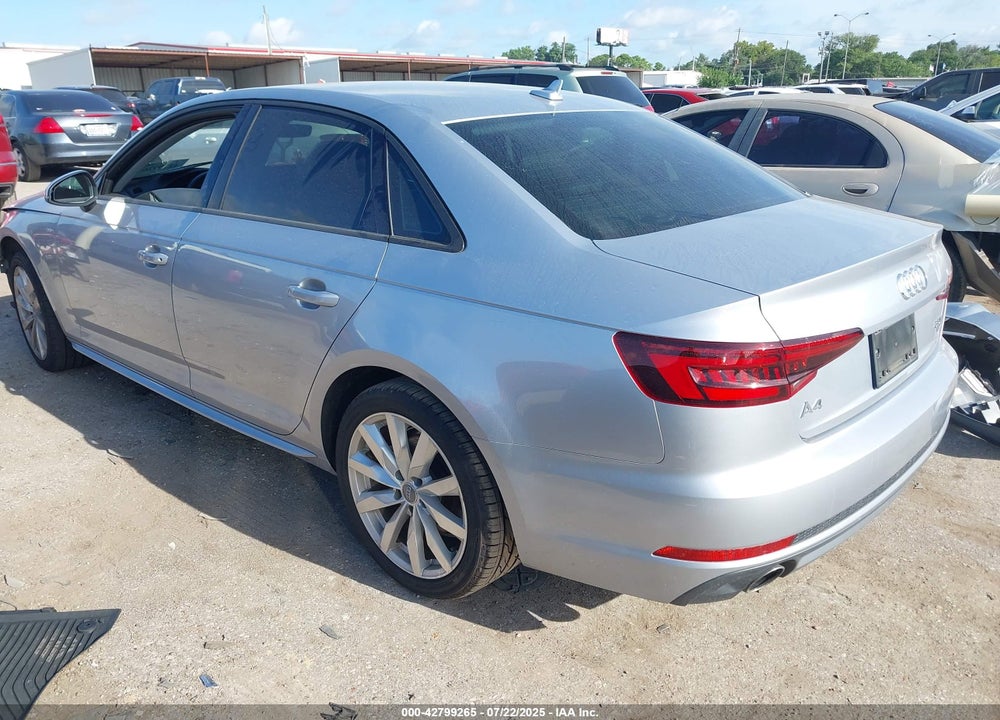 2018 AUDI A4 VIN: WAUKMAF43JN019527