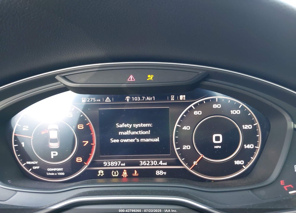 2018 AUDI A4 VIN: WAUKMAF43JN019527