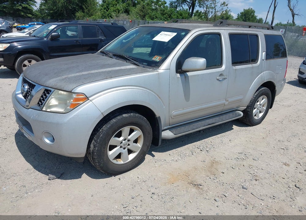 2011 NISSAN PATHFINDER VIN: 5N1AR1NB4BC622561