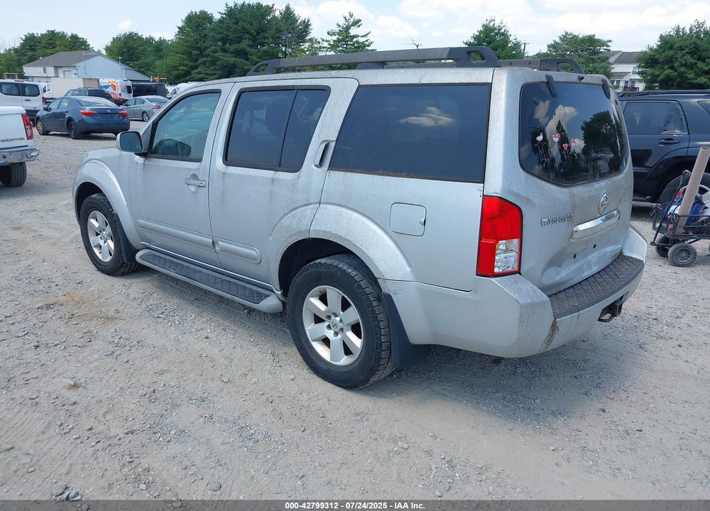 2011 NISSAN PATHFINDER VIN: 5N1AR1NB4BC622561