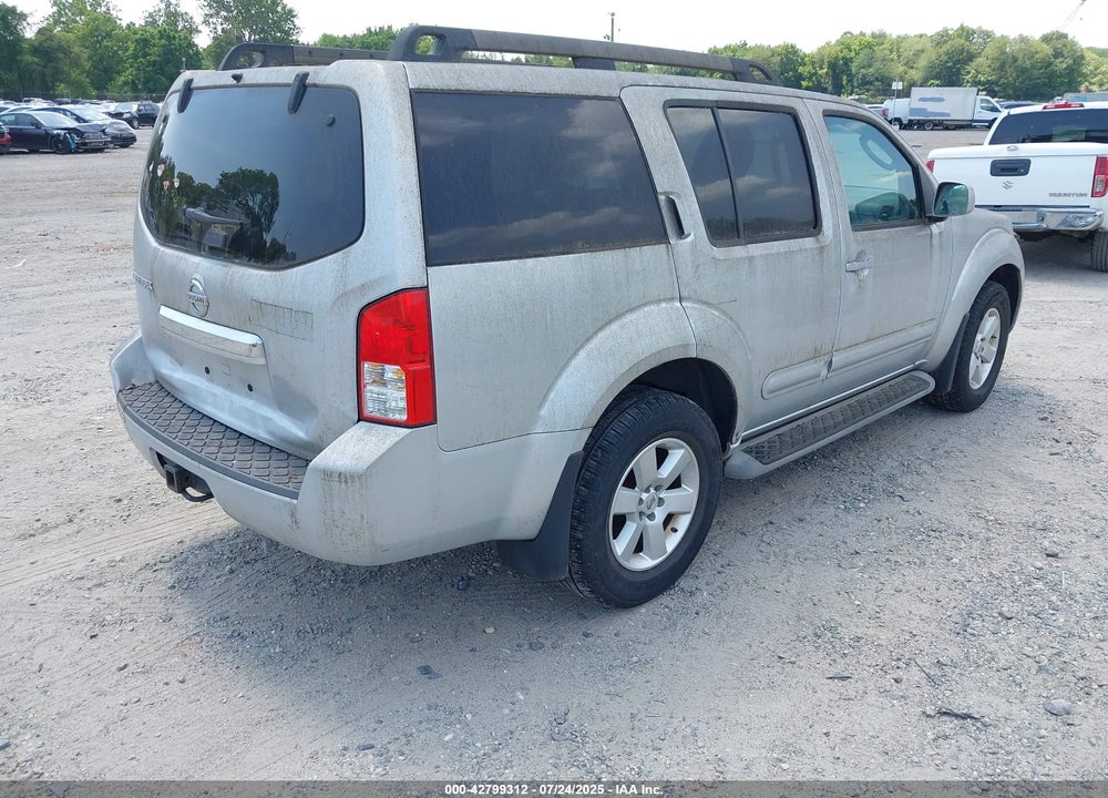 2011 NISSAN PATHFINDER VIN: 5N1AR1NB4BC622561