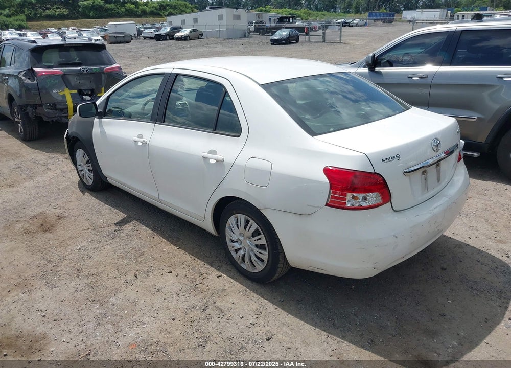 2012 TOYOTA YARIS VIN: JTDBT4K3XCL035629