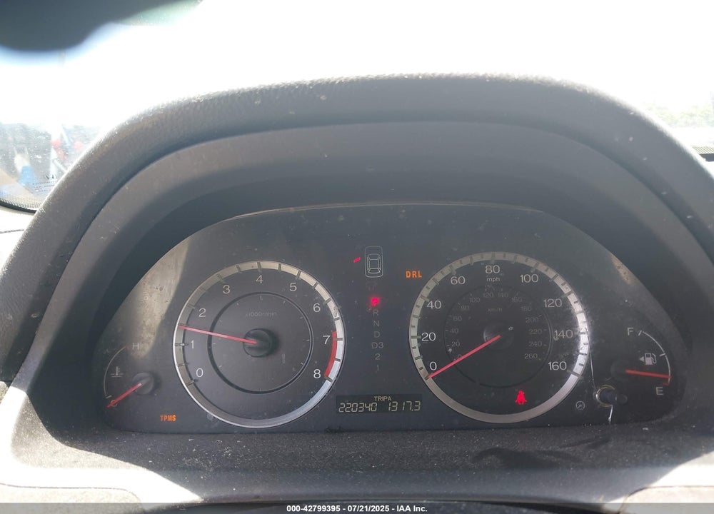 2009 HONDA ACCORD VIN: 1HGCS12809A024419