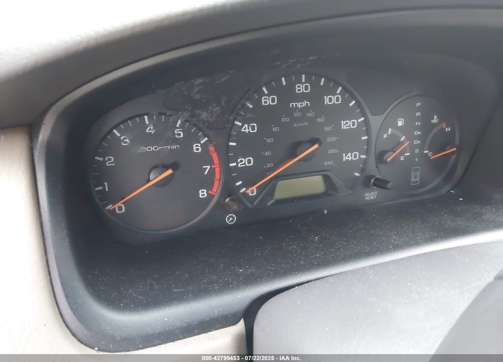 2001 HONDA ACCORD EX VIN: JHMCG66841CO18539