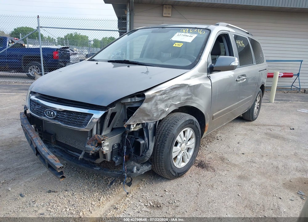 2012 KIA SEDONA LX VIN: KNDMG4C78C6441714