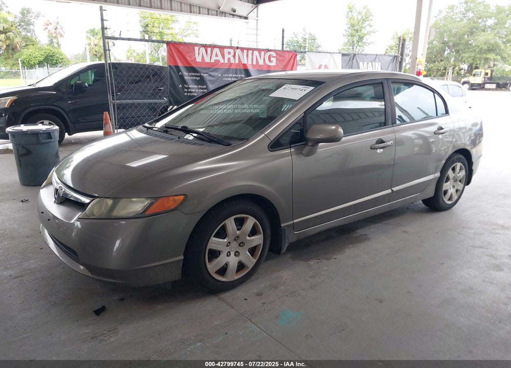 2008 HONDA CIVIC VIN: 1HGFA16548L070709