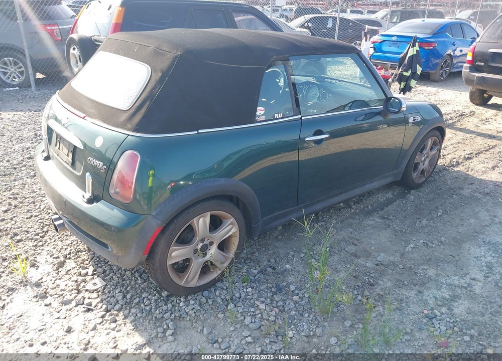 2007 MINI COOPER S VIN: WMWRH33557TJ44349