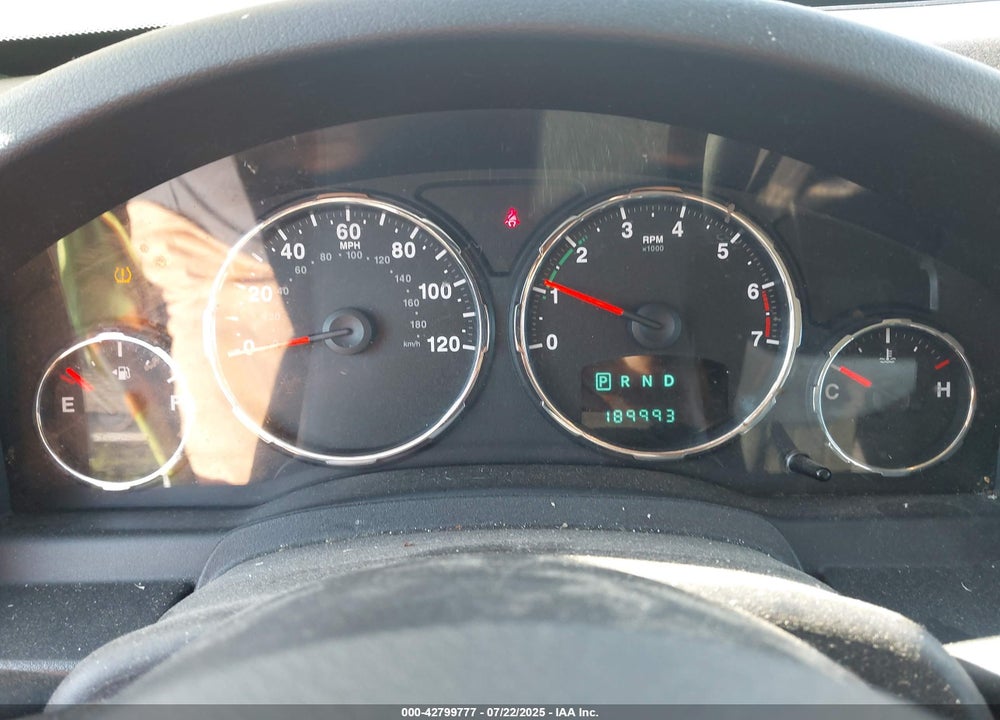 2012 JEEP LIBERTY VIN: 1C4PJMAK9CW161869