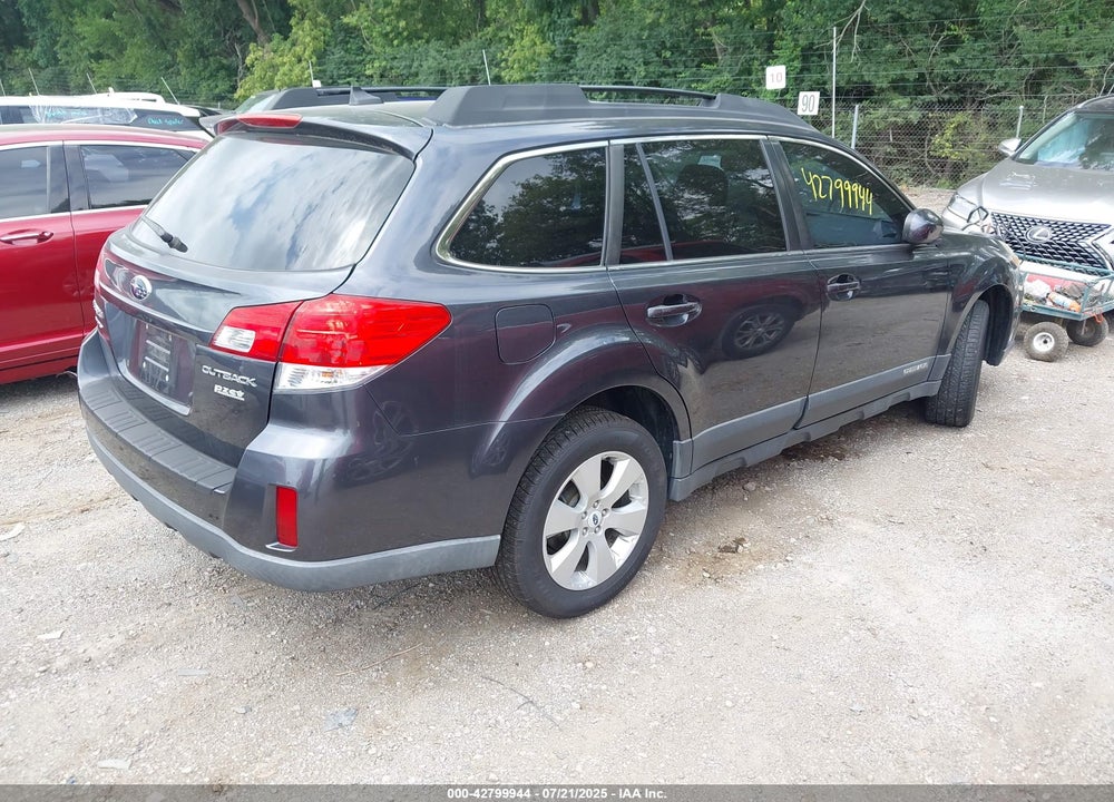 2011 SUBARU OUTBACK VIN: 4S4BRBKCXB3443609