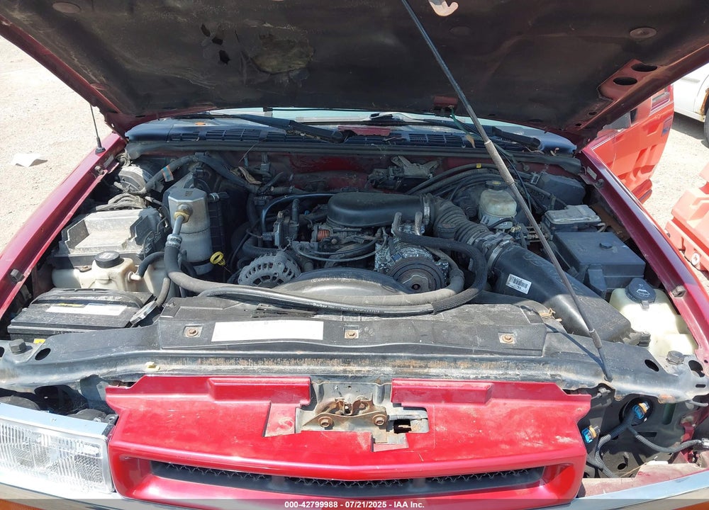 2004 CHEVROLET S-10 LS VIN: 1GCDT13X14K119466