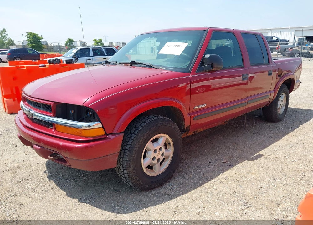 2004 CHEVROLET S-10 LS VIN: 1GCDT13X14K119466