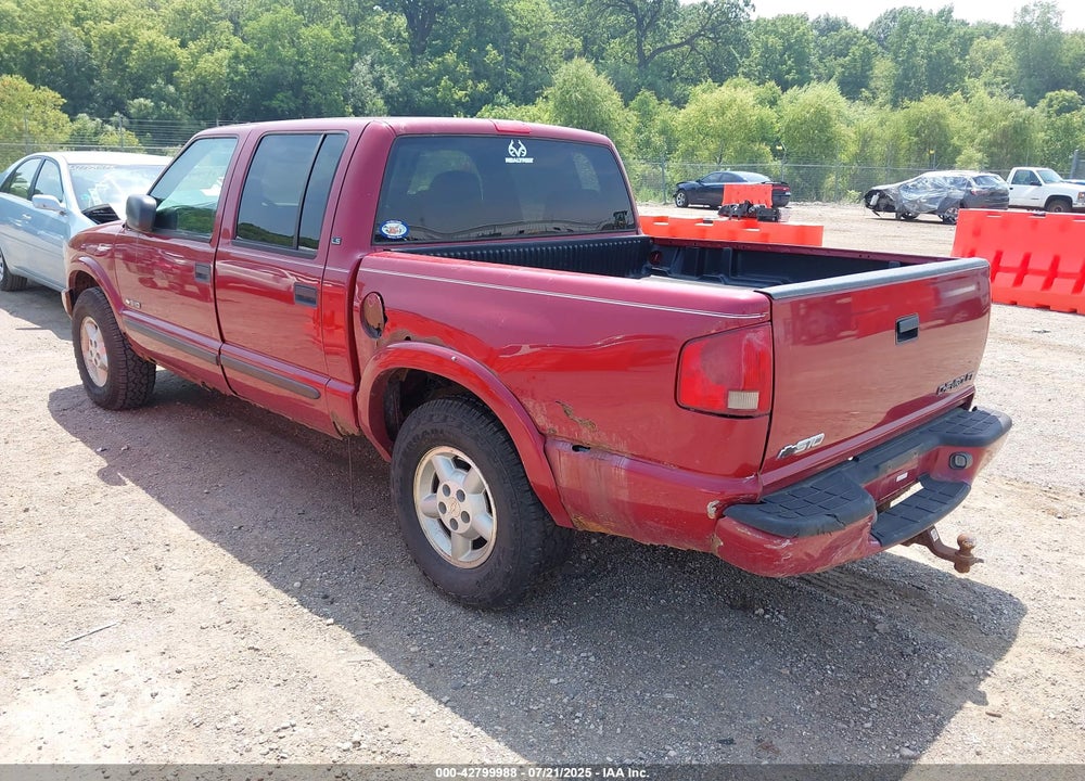 2004 CHEVROLET S-10 LS VIN: 1GCDT13X14K119466