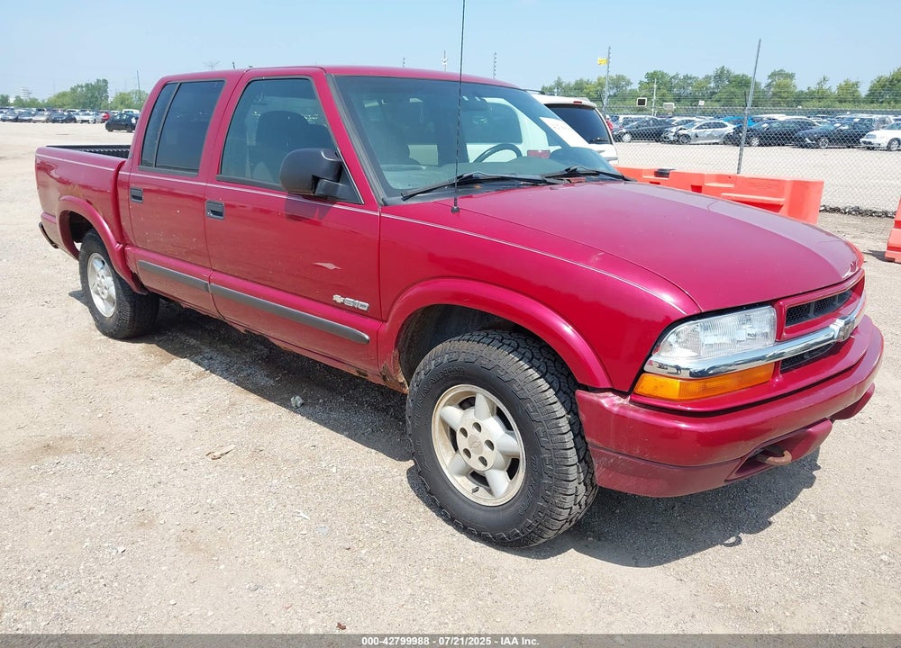 2004 CHEVROLET S-10 LS VIN: 1GCDT13X14K119466