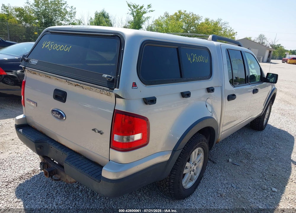 2007 FORD EXPLORER SPORT TRAC VIN: 1FMEU51K37UB56300