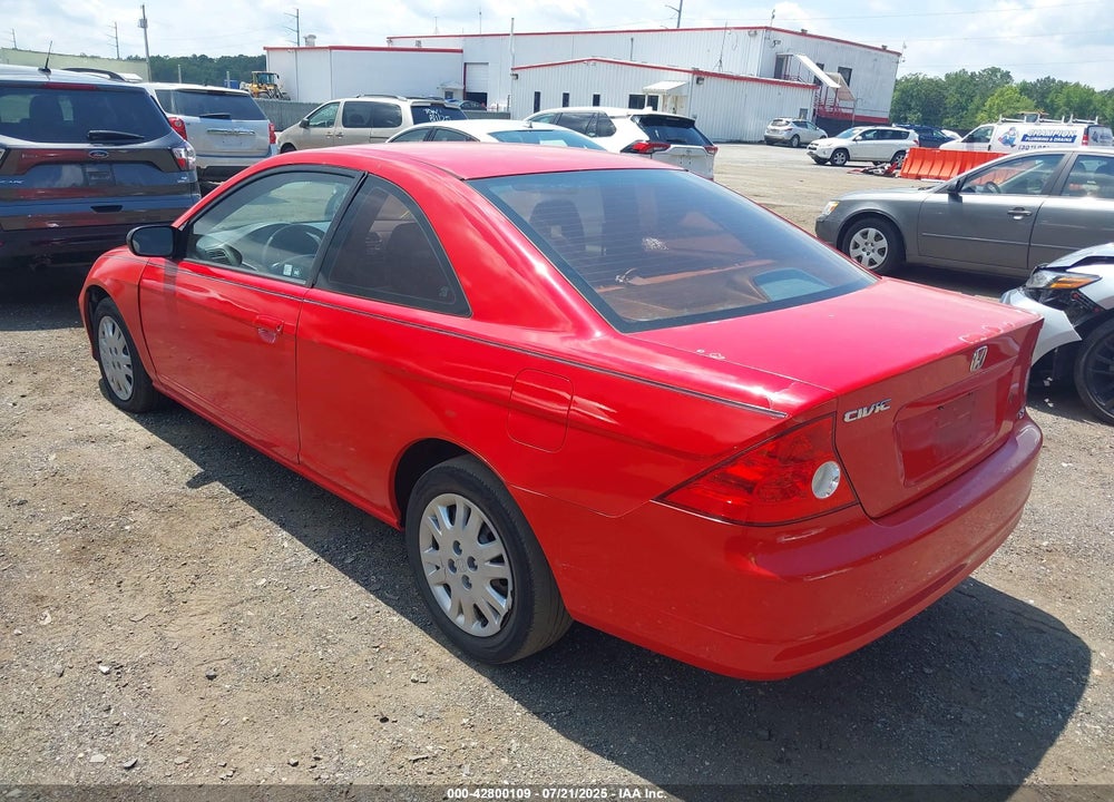 2004 HONDA CIVIC LX VIN: 1HGEM22544L049125