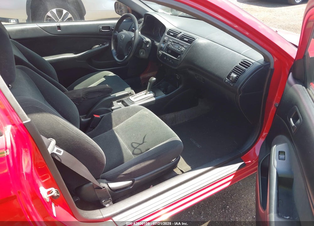 2004 HONDA CIVIC LX VIN: 1HGEM22544L049125