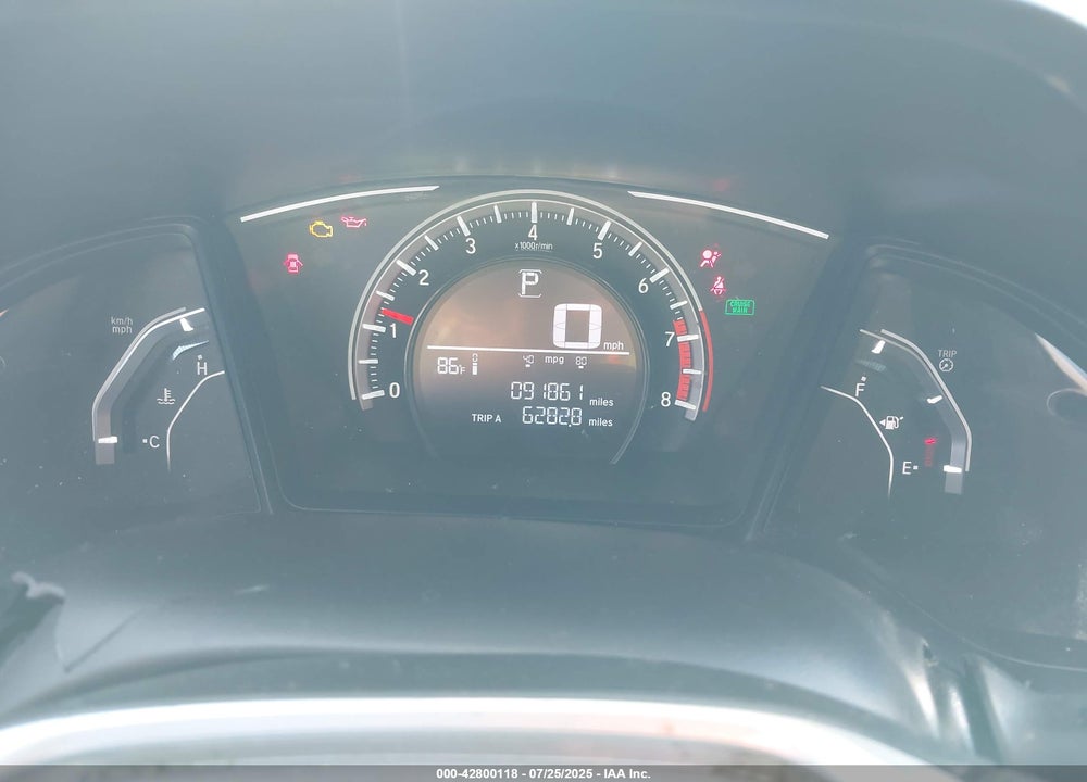 2018 HONDA CIVIC LX-P VIN: 2HGFC4B01JH307309