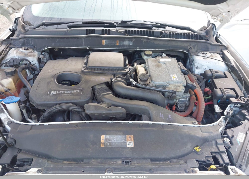 2013 FORD FUSION HYBRID VIN: 3FA6P0LUXDR349019