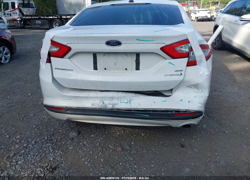 2013 FORD FUSION HYBRID VIN: 3FA6P0LUXDR349019