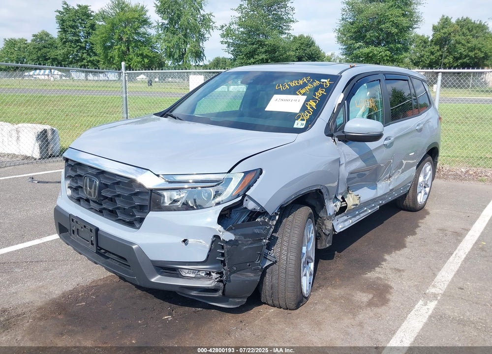 2025 HONDA PASSPORT AWD EX-L VIN: 5FNYF8H54SB009658