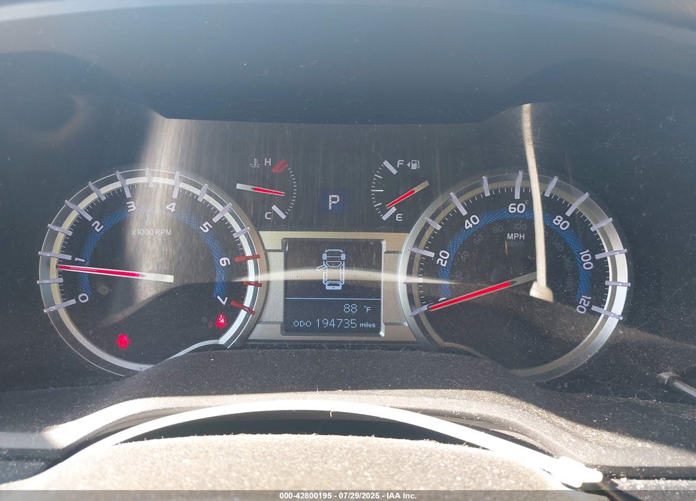 2014 TOYOTA 4RUNNER VIN: JTEZU5JR3E5067672