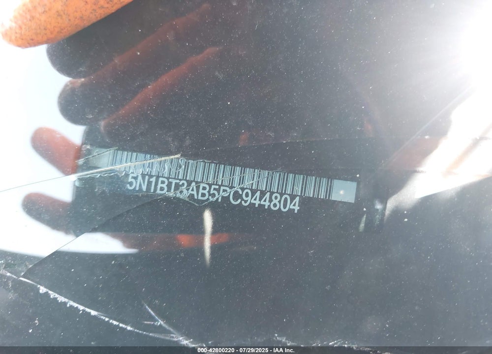2023 NISSAN ROGUE VIN: 5N1BT3AB5PC944804