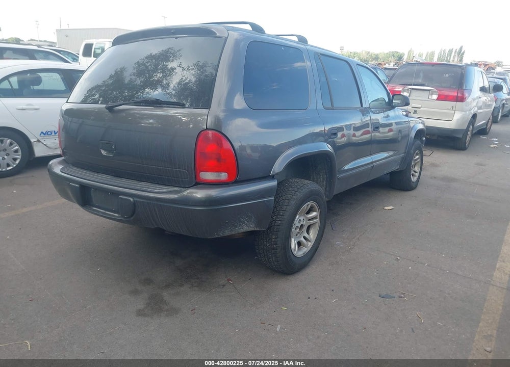 2003 DODGE DURANGO SLT VIN: 1D4HS48N63F603236