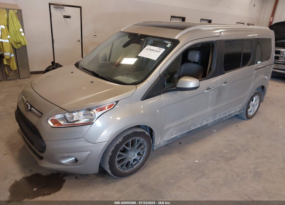 2015 FORD TRANSIT CONNECT TITANIUM VIN: NM0GE9G73F1189167